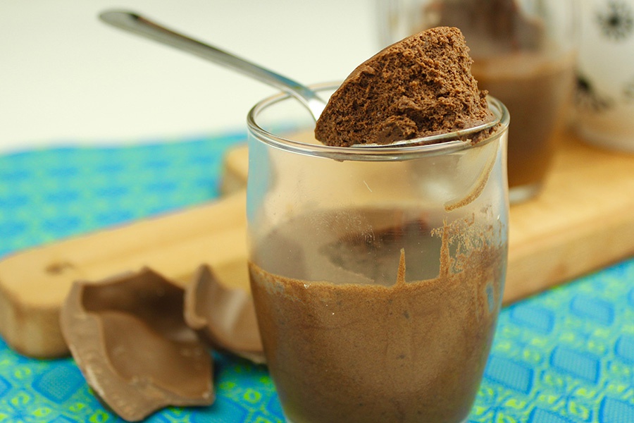 Aquafaba chocomousse recept