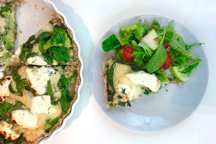 Broccoli quiche recept