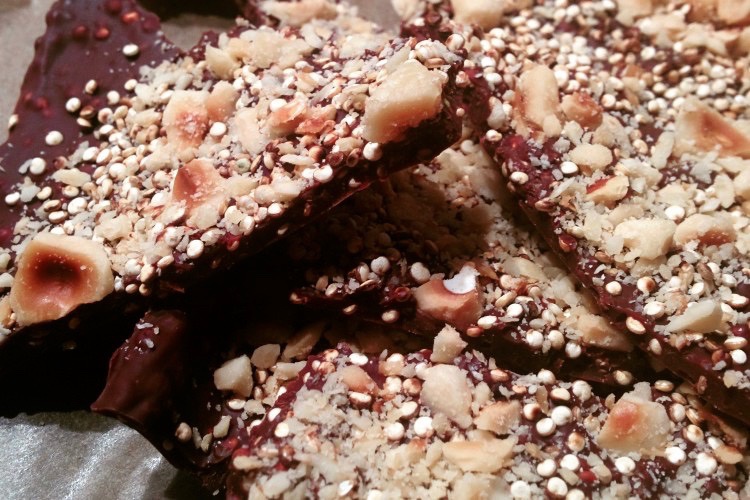 Krokante Quinoa recept