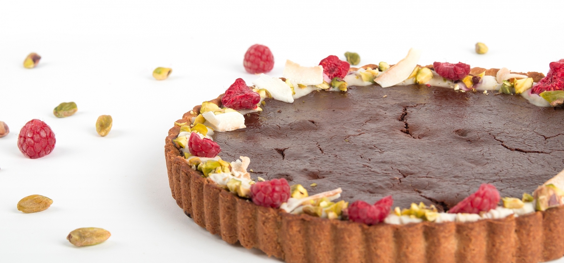 Raymond  - Feestelijke chocolade frambozentaart