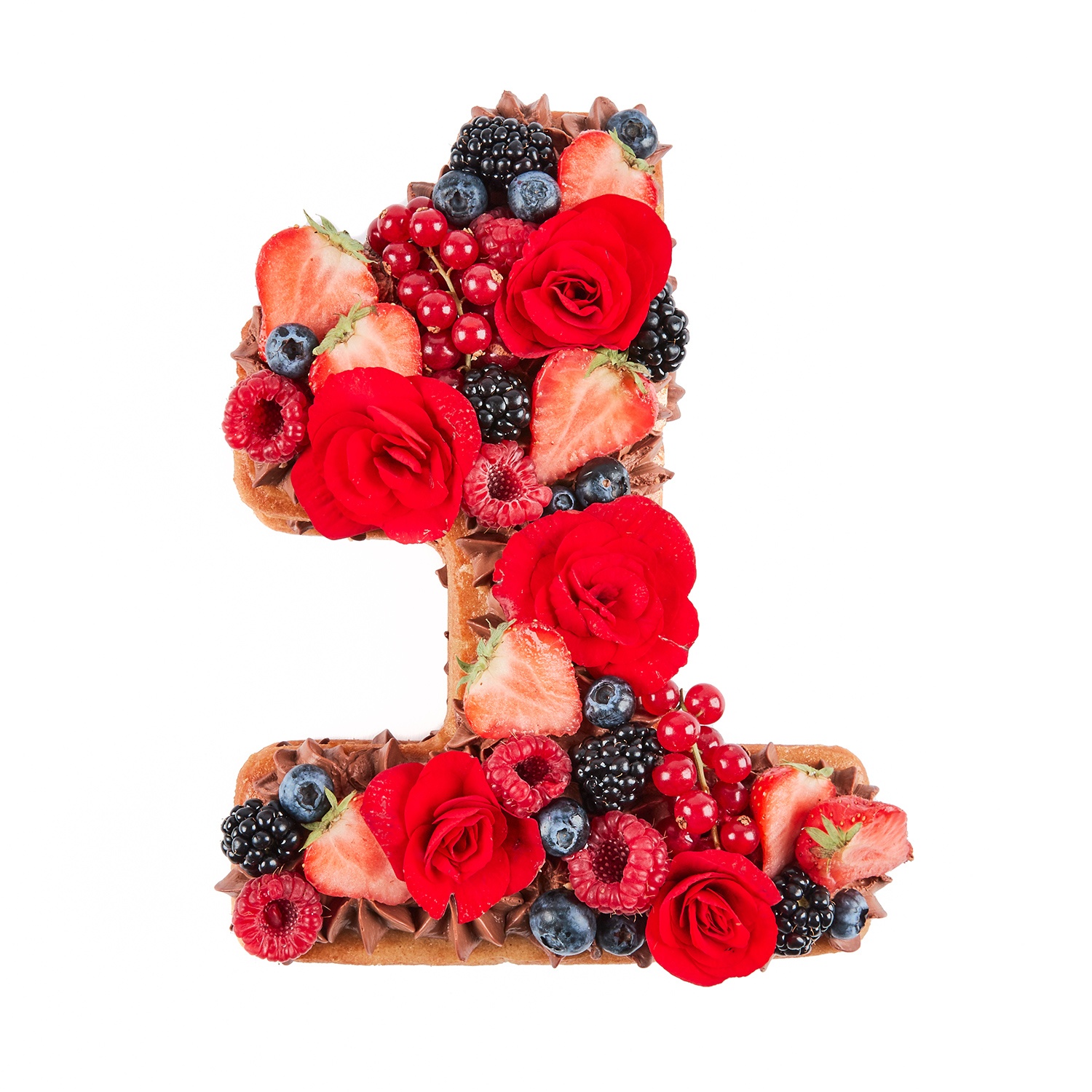Fleur - Vrolijke cijfercake 