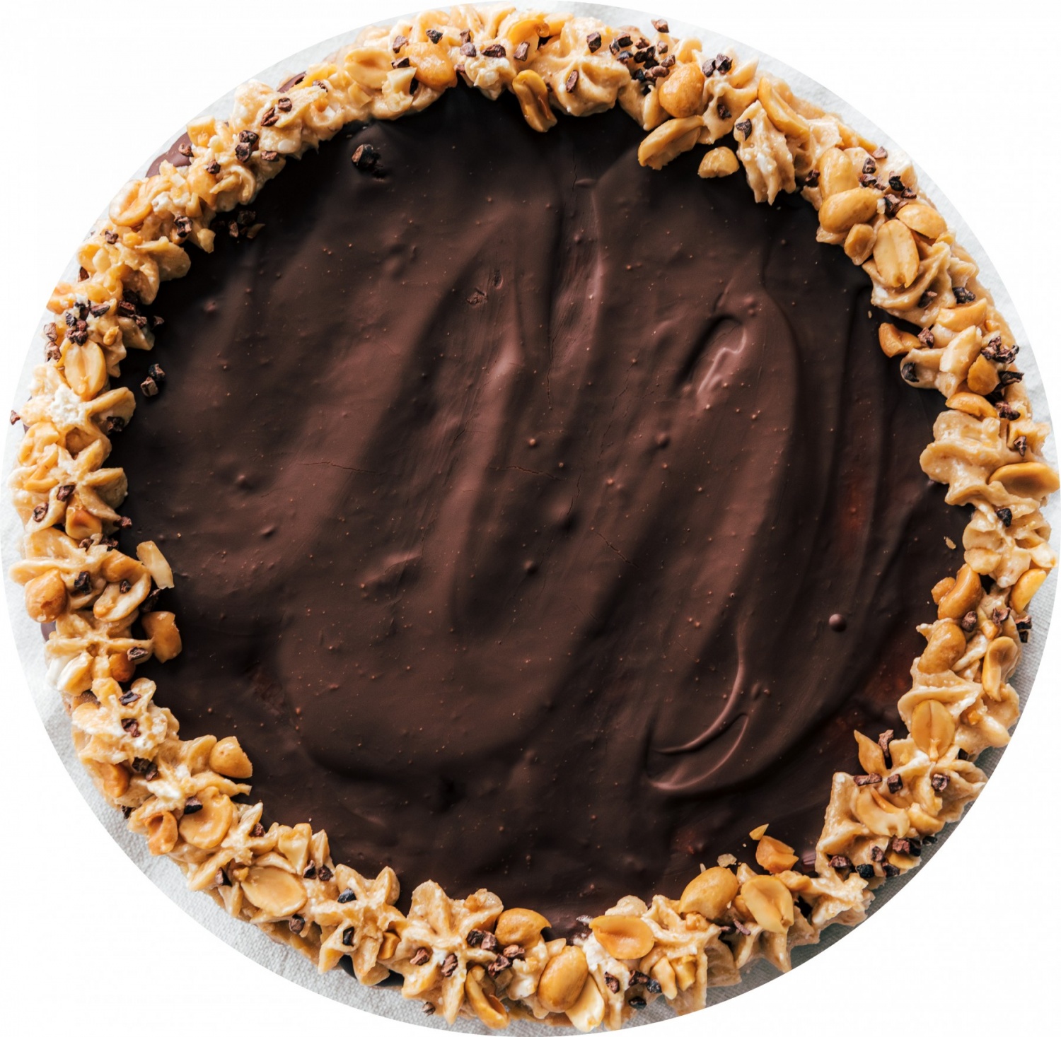 Frank - verslavende pinda-choco taart 