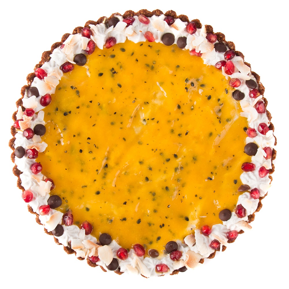 Heidi - Passionele chocolade mango taart